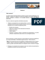 TALLER - SEMANA - 2 E Servicio Gastronomico PDF