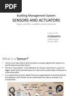 Sensors and Actuators: Building Management System