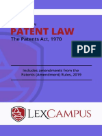 Patents Act 1970 2020 Edition BiColour Version Updated With 2019 Amendments PDF