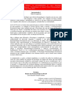 Livro Psicologia FE atitude clinica fenomenologica