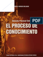 Derecho Procesal Civil. Proceso de Conocimiento. Teofilo Idrogo Delgado