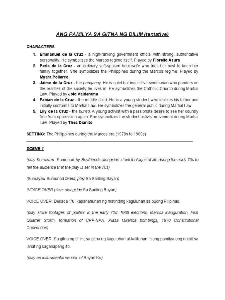 Pos 21 Script PDF | PDF | Philippines