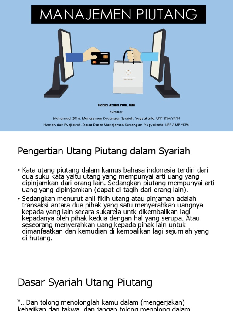 Manajemen Piutang