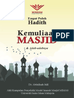 40 Hadith Kemuliaan Masjid Dan Adab Adabnya PDF