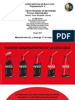 Proceso Administrativo de La Coca Cola