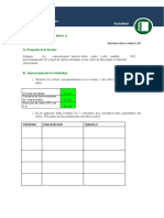 Técnico en Redes de Datos (Nivel 1) : Lección 1 / Actividad 1