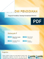 Ekonomi Pendidikan Kel.5