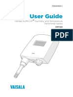 Vaisala RH Sensor HMT120 (User Guide - 2018)