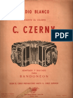 C. CZERNY (Adaptado y Digitado para Bandoneon) por ELADIO BLANCO  (TOMO UNO)
