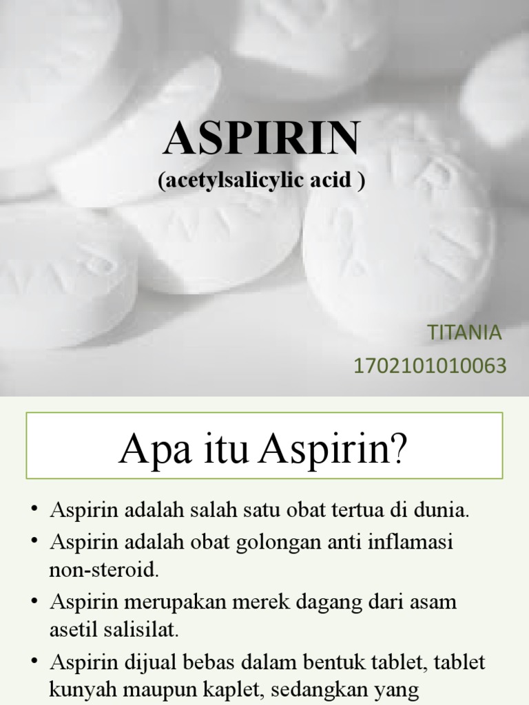 Aspirin 650 Mg