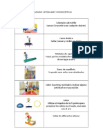 Actividades Vestibulares y Propioceptivas