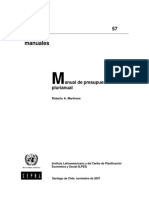 Manual Del Presupuesto Plurianual