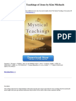 The Mystical Teachings of Jesus by Kim Michaels: Download Here