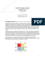 Aamft Leadership Certificate Portfolio Proposal J Holzer 2020
