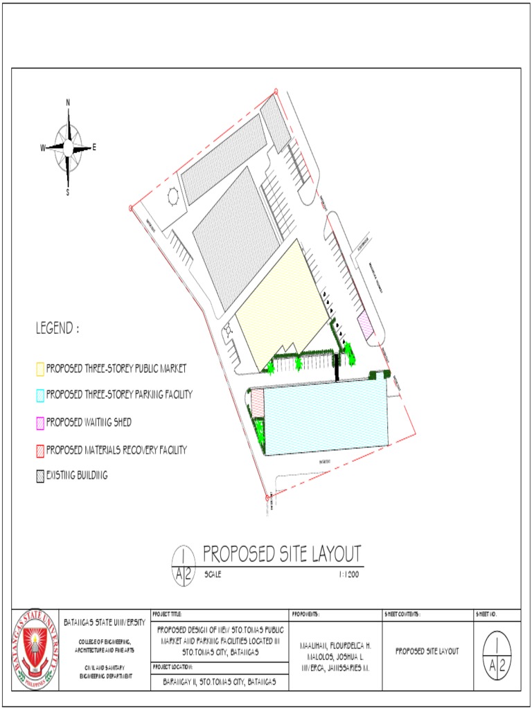 Proposed Site Layout: Legend | PDF