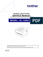 HL-1240 HL-1250 User Parts and Service Manual PDF