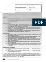 Document Control System SOP