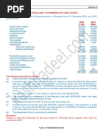 Question 2: Ias 7 Statements of Cash Flows: The Following Information Is Relevant