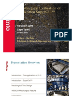 Metallurgical Evaluation of The Wemco SuperCell