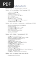 AWS Syllabus by Farhan Patel Sir: Module 1 - AWS Account Basics of Cloud Computing - 2 HRS