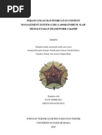 Download Perancangan dan Pembuatan CMS iLab - Bachelor Degree Final Report by Sunu Wibirama SN46241607 doc pdf