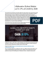 Global Collaborative Robots Market 2019-2028