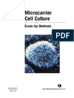 Microcarrier Cell Culture ScaleUp Procedures Handbook