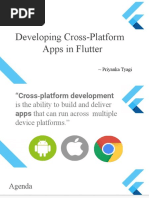 Developing Cross-Platform Apps in Flutter: Priyanka Tyagi