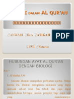 Biologi Dalam Al Qur'an