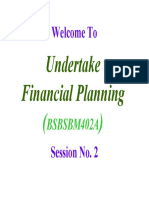 PDF of Undertake Financial Planning - Lesson No 2