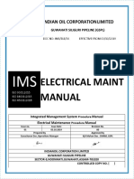 Electrical Maint Manual: Indian Oil Corporation Limited