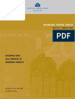 Working Paper Series: Exchange Rate Pass-Through in Emerging Markets