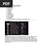 Fujifilm Settings For Travel Photography