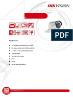 Ds-2Ce16D0T-Ire HD 1080P Poc Ir Bullet Camera: Key Features