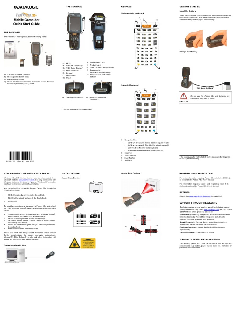 Quick Start Guide (QSG), Falcon X3+ | PDF | Microsoft Windows ...