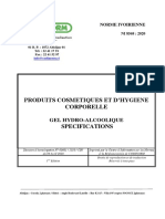 NI 8568 - 2020-Gel Hydro Alcoolique-Sécifications1