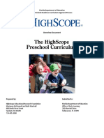 HighScope Preschool Overview Web