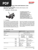 Intelligent Lift Control Valve With Electronic Card