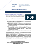 DT-IELAT - Documento Información Categorías Resultado Final Evaluación - Diciembre 2018 PDF