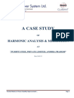Pushpit Steel Pvt Ltd - harmonics case study 