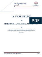 Western Metal Industries Ltd Yavat - Harmonics case study