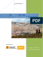 (V6.0) Informe - Proyectos Mineros e Hidroeléctricos Presentes en La Región Cajamarca - 0 PDF