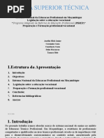 Sistemas de Educacao Profissional