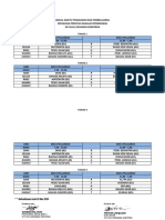 Jadual Waktu Pengajaran Dan Pembelajaran PKP