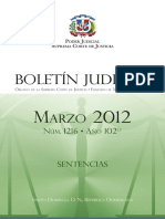 Boletin Judicial Marzo 2012 PDF