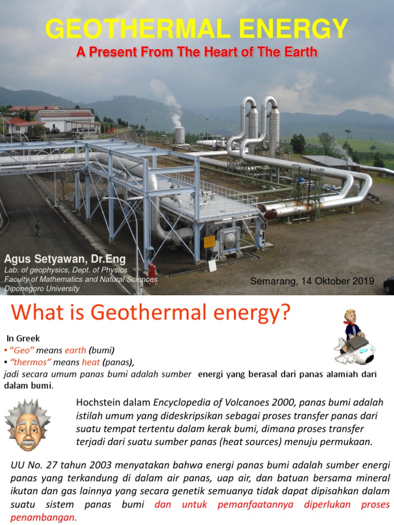 Potensi Energi Geotermal Indonesia | PDF
