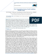 HVDC Over HVAC Transmission System - Faul PDF