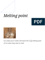 Melting Point - Wikipedia PDF