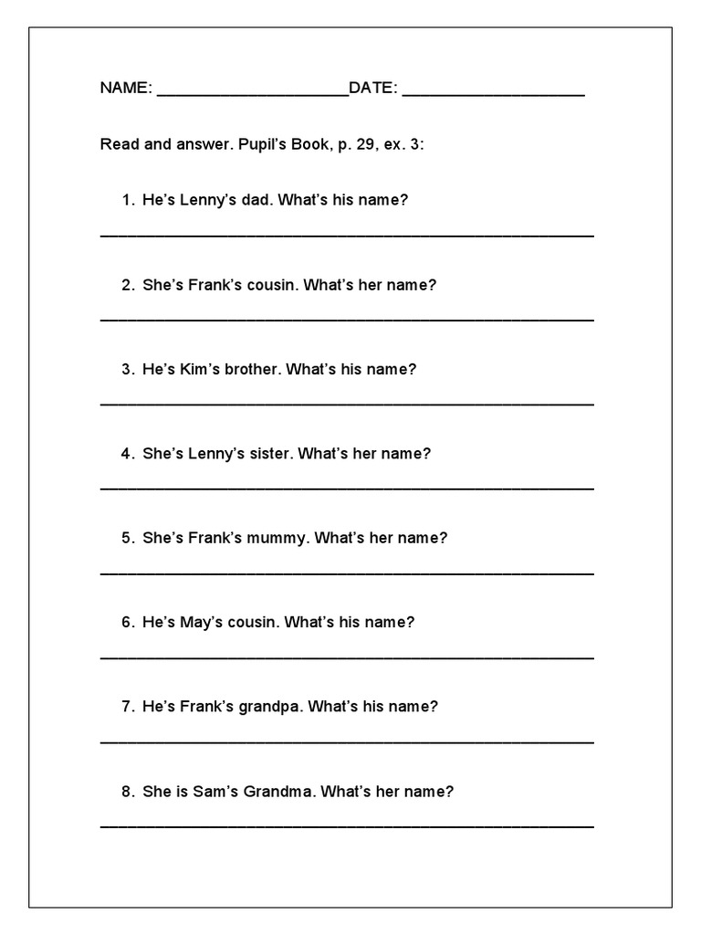 UNIT 5 Reading (Questions) PDF