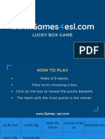 Prepositions Lucky Box PPT Game